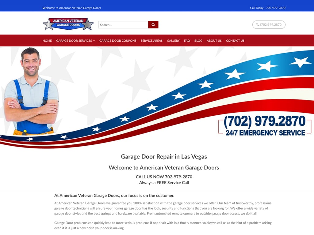 Portfolio-K2-Analytics-American-Veteran-Garage-Doors