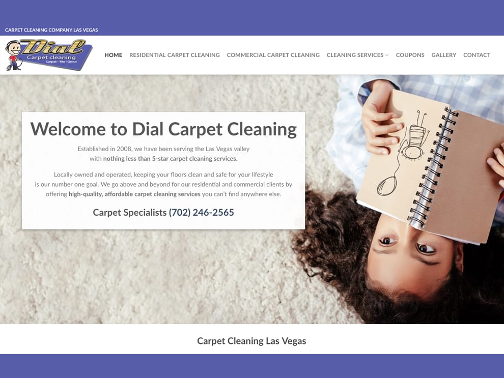 K2Analytics Dial Carpet Cleaning Portfolio